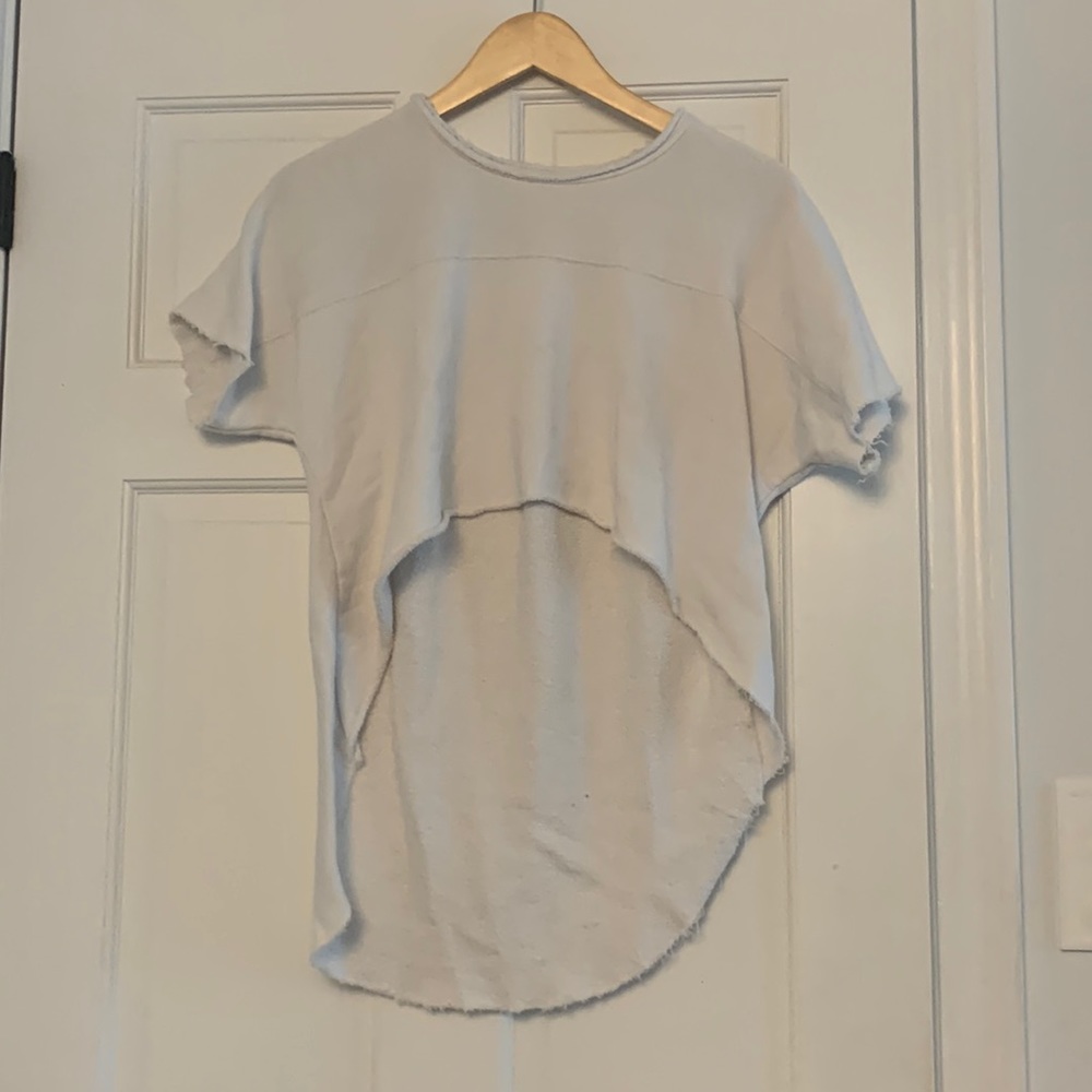 Super comfy white Terry cloth shirt